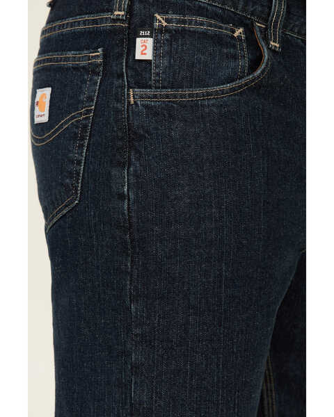 Image #8 - Carhartt Men's FR RuggedFlex Traditional Fit Jeans, Indigo, hi-res