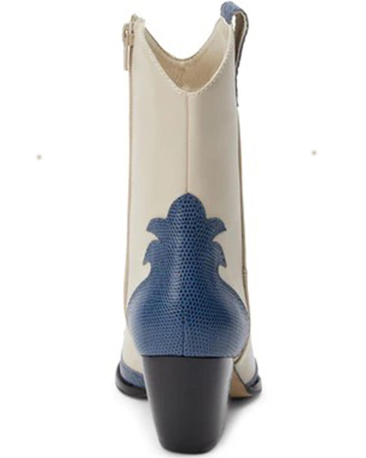 Image #5 - Matisse Women's Claude Western Fashion Booties - Snip Toe, Blue/white, hi-res