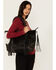 Image #1 - Idyllwind Women's Cow Are You Tote, Black, hi-res