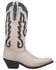 Image #2 - Laredo Women's Keyla Western Boots - Snip Toe, White, hi-res