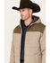 Image #2 - Ariat Men's Crius Insulated Heavy Hooded Jacket, Brown, hi-res