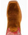 Image #6 - RANK 45&reg; Men's Archer Roughout Western Boots - Square Toe, Red, hi-res
