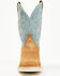 Image #4 - Justin Men's Alamo Roughout Western Boots - Broad Square Toe, Tan, hi-res