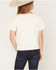 Image #4 - Buttercup Girls' In My Cowgirl Era Short Sleeve Graphic Tee, Off White, hi-res