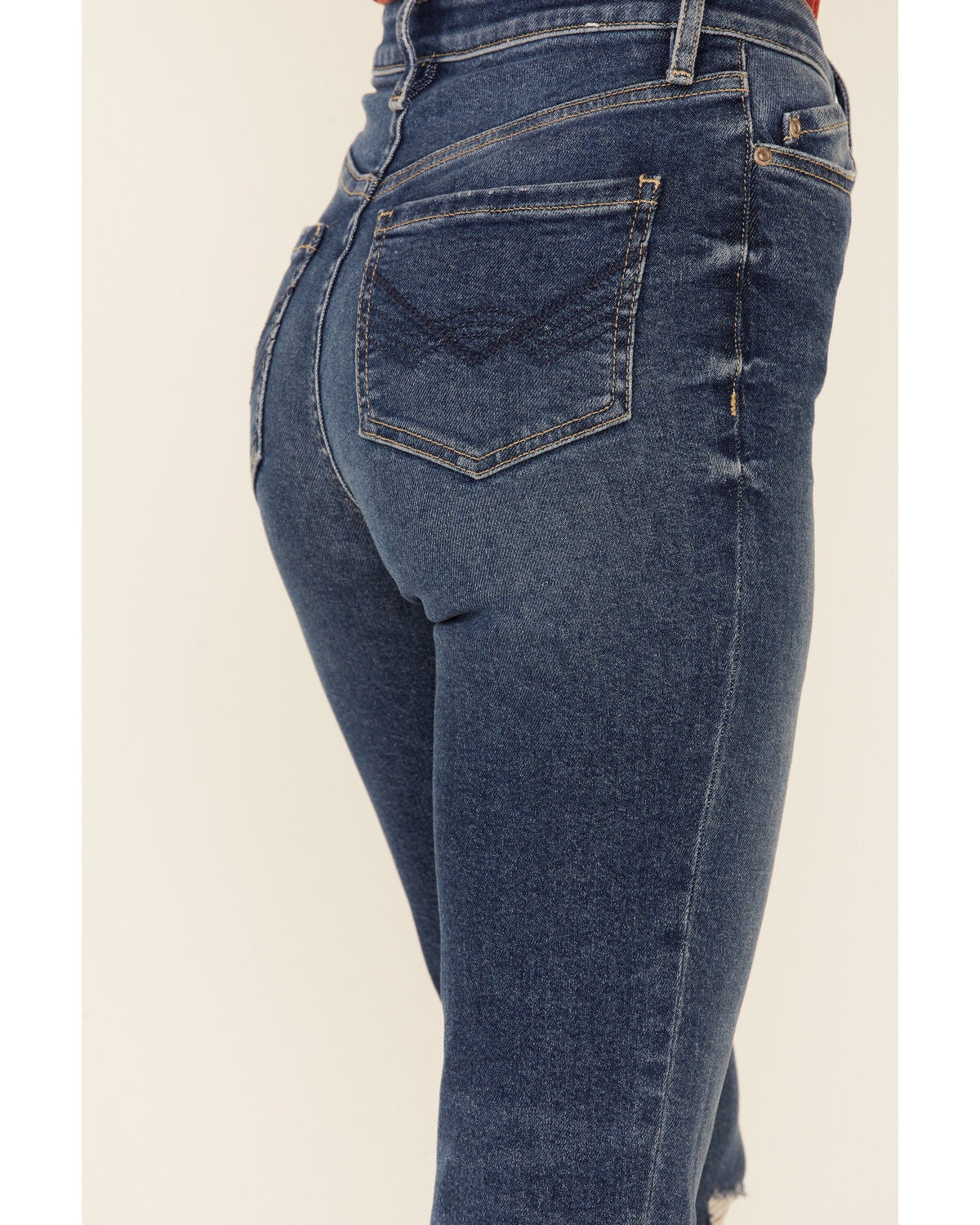 Image #3 - Idyllwind Women's Dark Wash Going Places Straight Denim Jeans, Dark Blue, hi-res