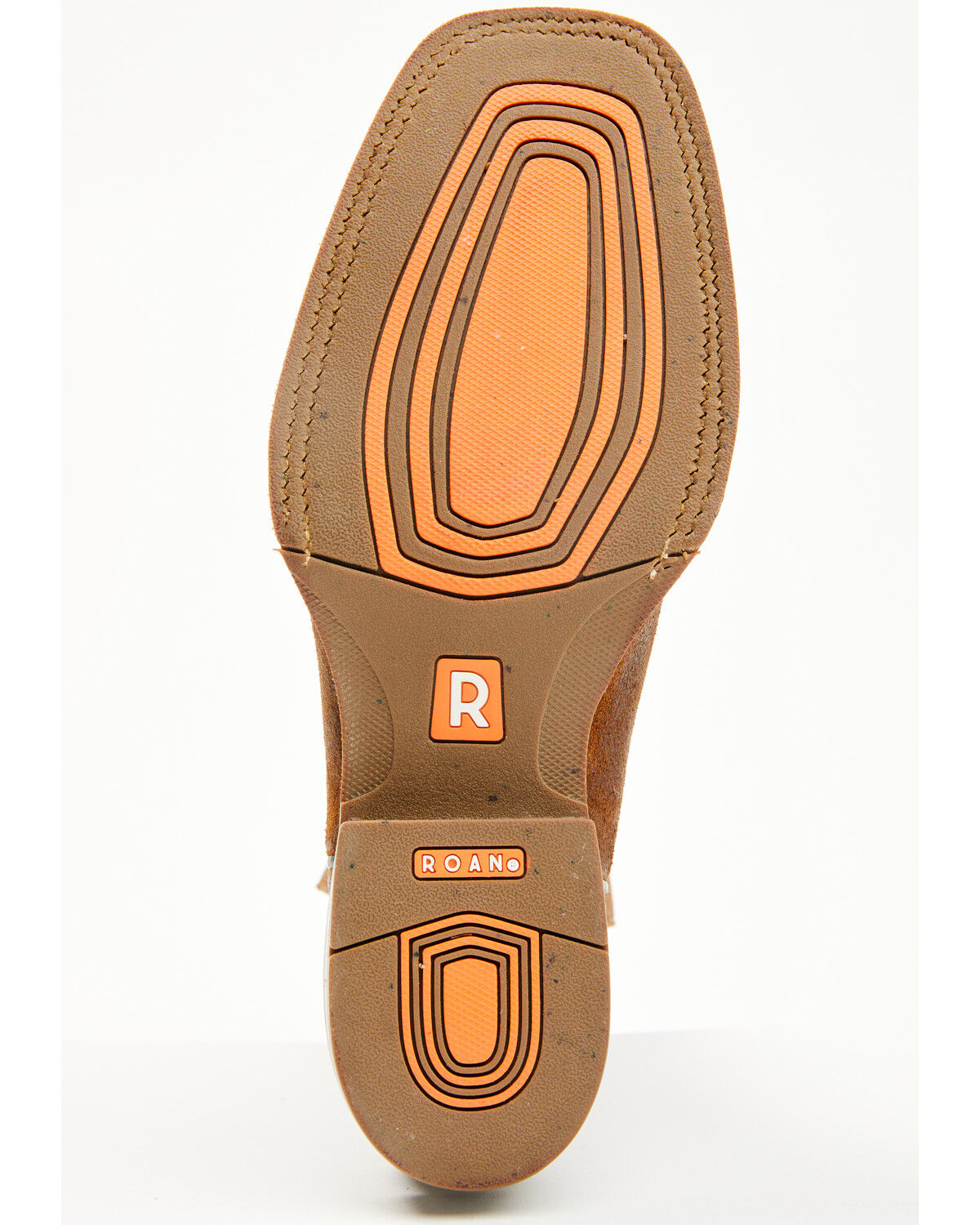 Image #7 - Roan by Bed Stu Men's Saber Performance Western Boots - Broad Square Toe, Tan, hi-res