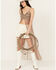 Image #1 - Wonderwest Women's Mountain Trail Embellished Mesh Maxi Cami, Brown, hi-res