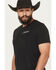 Image #3 - Pendleton Men's Sunset Geo Print Bison Short Sleeve Graphic T-Shirt, Black, hi-res