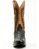 Image #4 - El Dorado Men's Exotic Alligator Western Boots - Round Toe, Black, hi-res