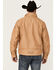 Image #4 - Cowboy Hardware Men's Buckskin Triple Barb Logo Softshell Jacket, , hi-res