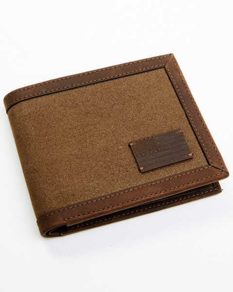 Brothers and Son's Men's Bifold Wallet, Brown, hi-res