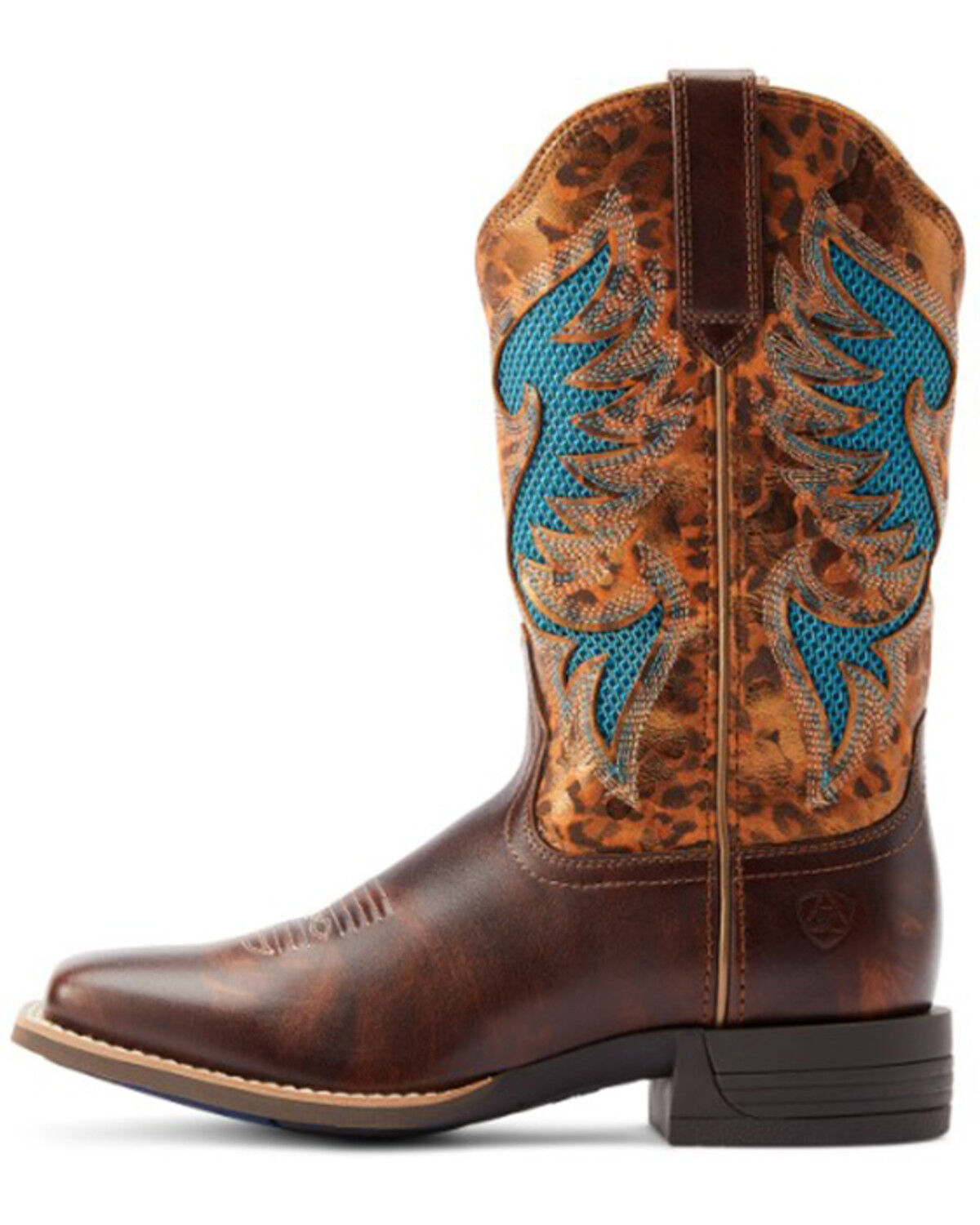 Image #2 - Ariat Women's Pinto VentTEK Western Performance Boots - Broad Square Toe, Brown, hi-res