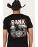 Image #4 - RANK 45® Men's Buckle Up Short Sleeve Graphic T-Shirt, Black, hi-res