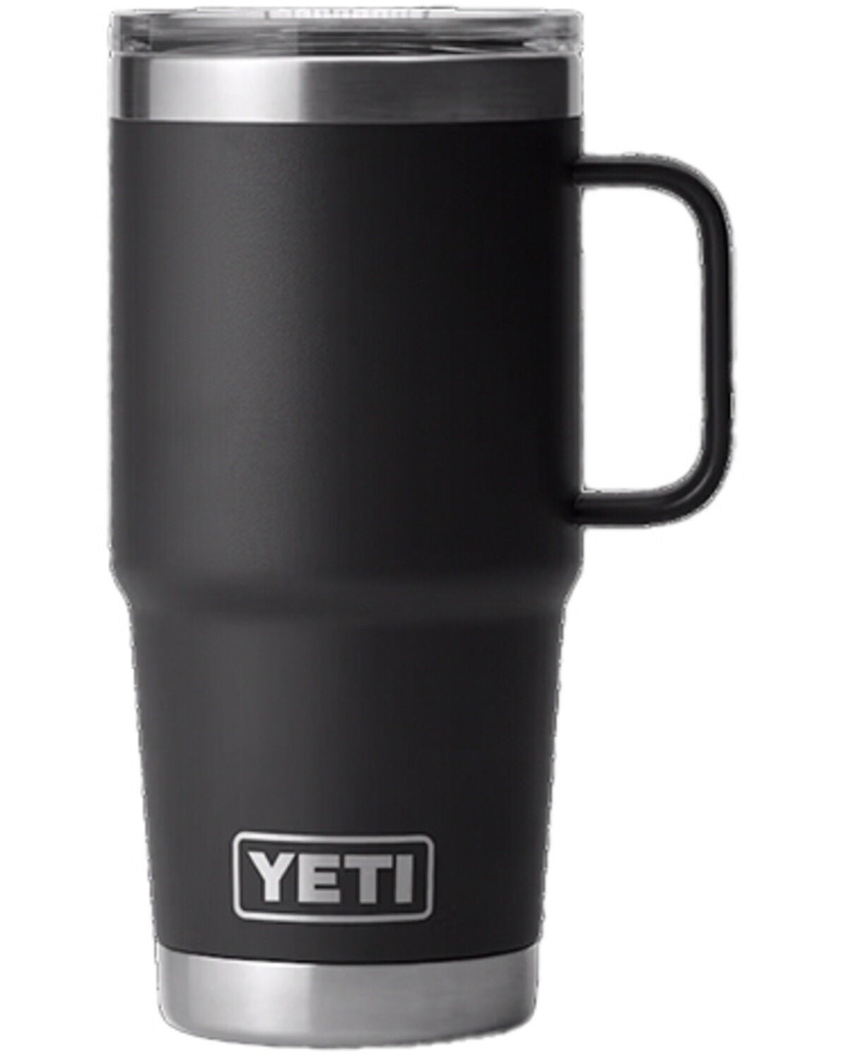 YETI Rambler&reg; Stronghold&trade; Lid 20oz Travel Mug, Black, hi-res