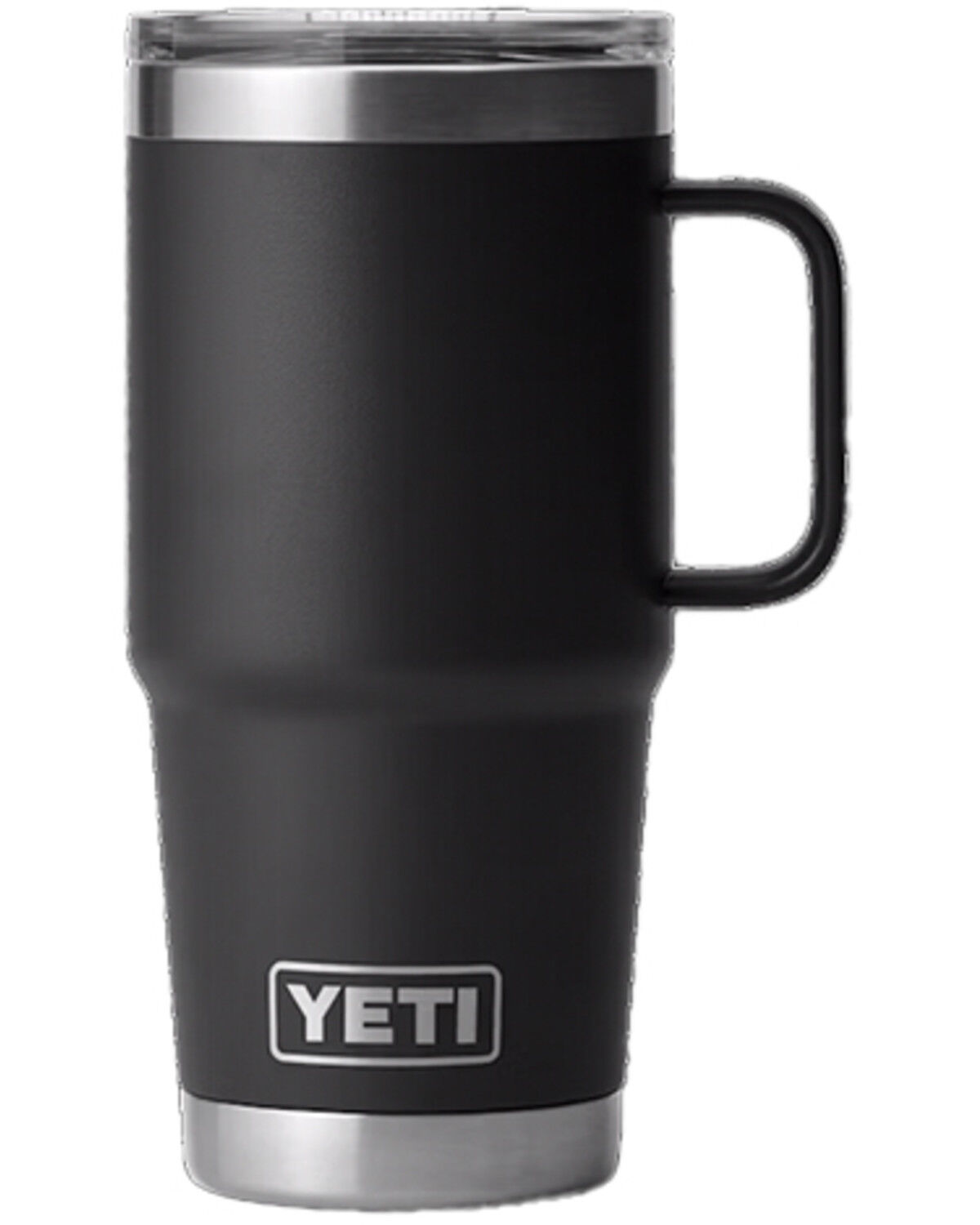 Image #1 - YETI Rambler® Stronghold™ Lid 20oz Travel Mug, Black, hi-res
