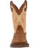 Image #4 - Durango Men's Rebel Performance Western Boots - Broad Square Toe , Tan, hi-res