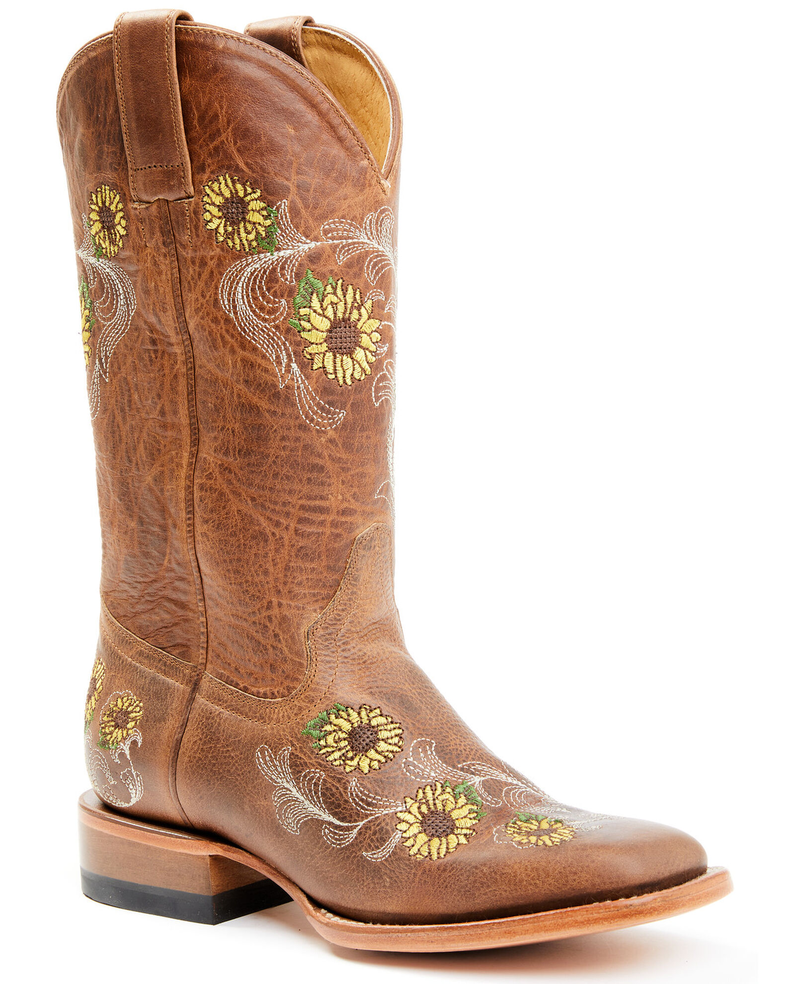 Women's western boots square toe cheap