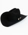 Image #1 - Larry Mahan Tucson 10X Felt Cowboy Hat , Black, hi-res