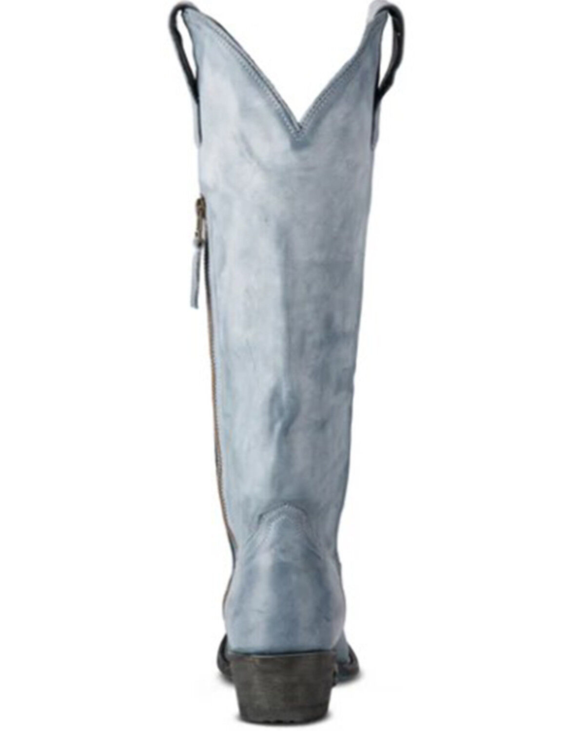 Image #5 - Lane Women's Plain Jane Tall Western Boots - Round Toe, Blue, hi-res