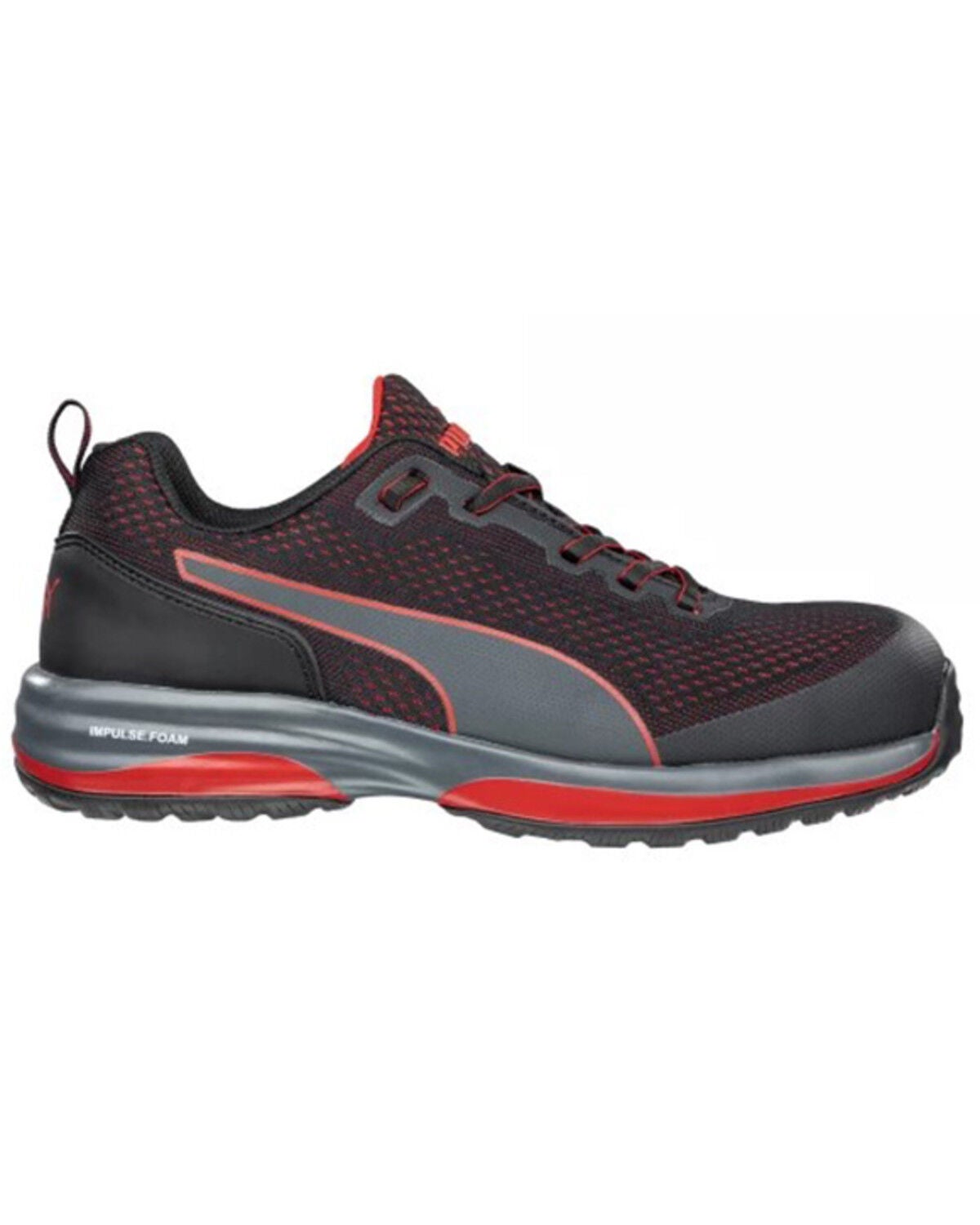 Puma Safety Men's Charge Work Shoes - Composite Toe, Black, hi-res