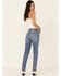 Image #4 - Shyanne Mid Rise Boyfriend Jeans, Light Blue, hi-res