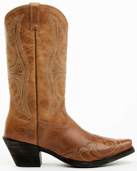 Ariat Women's Round Up Sandstorm Western Boots - Snip Toe, Brown, hi-res
