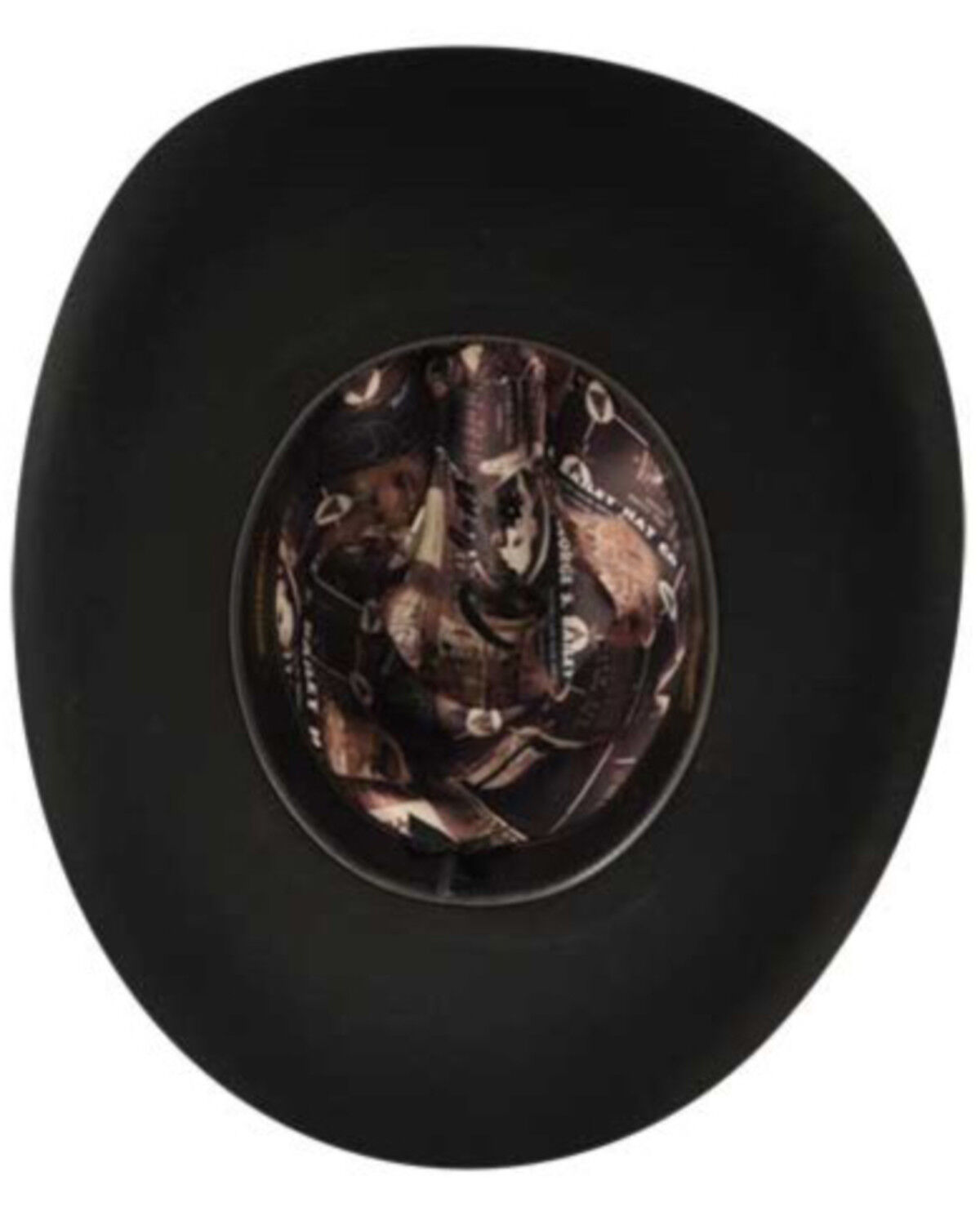 Image #4 - Bailey Men's Tombstone Black Western Hat, , hi-res