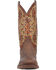 Image #4 - Dan Post Men's Bullhead Crackle Western Performance Boots - Broad Square Toe, Rust Copper, hi-res