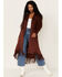 Image #1 - Shyanne Women's Fringe Faux Suede Trench Coat, , hi-res