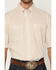 Image #3 - George Strait by Wrangler Men's Geo Print Short Sleeve Button-Down Stretch Western Shirt, Tan, hi-res