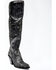 Dan Post Women's Black Snake Print Western Boots - Snip Toe, Silver, hi-res