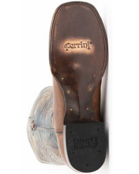 Image #7 - Ferrini Men's Smooth Quill Ostrich Exotic Boots - Broad Square Toe , Kango, hi-res