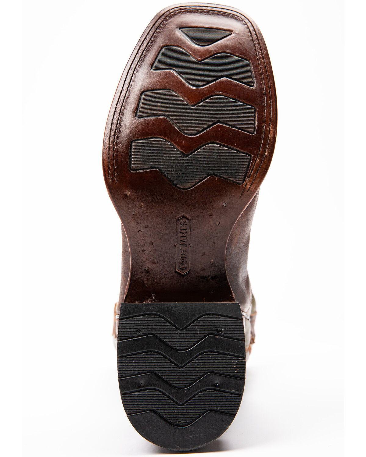 Image #7 - Cody James Men's Union Xero Gravity Western Performance Boots - Broad Square Toe, Green, hi-res