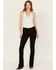 Image #3 - Miss Me Women's Classic Mid Rise Stretch Bootcut Jeans, Black, hi-res