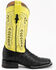 Image #2 - Ferrini Women's Exotic Full Quill Ostrich Western Boots - Broad Square Toe, Black, hi-res