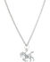 Image #1 - Montana Silversmiths Women's Silver Prancing Horse Necklace, Silver, hi-res