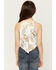Image #4 - Shyanne Girls' Paisley Print Halter Tank Top, Cream, hi-res