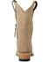 Image #5 - Lane Women's Plain Jane Midi Suede Western Boots - Round Toe, Brown, hi-res