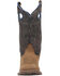 Image #4 - Laredo Men's Isaac Distressed Western Boots - Broad Square Toe, Distressed Brown, hi-res