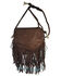 Kobler Leather Women's Dark Rossette Crossbody Bag, Dark Brown, hi-res