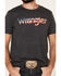 Image #4 - Wrangler Men's Charcoal Flag Logo Graphic T-Shirt , Charcoal, hi-res