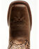 Image #6 - Laredo Women's Leopard Print Western Performance Boots - Broad Square Toe, Chocolate, hi-res