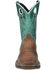 Image #4 - Smoky Mountain Women's Prairie Western Boots - Broad Square Toe, Turquoise, hi-res