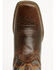 Image #6 - Roper Men's Monterey Vintage Vamp Performance Western Boots - Square Toe, Tan, hi-res