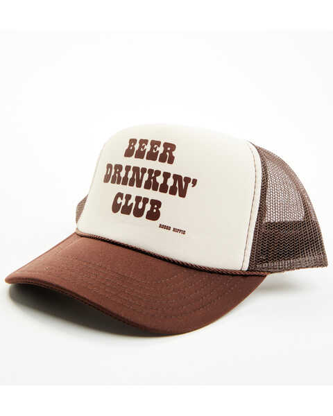 Rodeo Hippie Women's Beer Drinkin' Club Ball Cap , Brown, hi-res