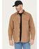 Image #1 - Thorogood Men's Convertible Long Sleeve Work Shirt, Lt Brown, hi-res