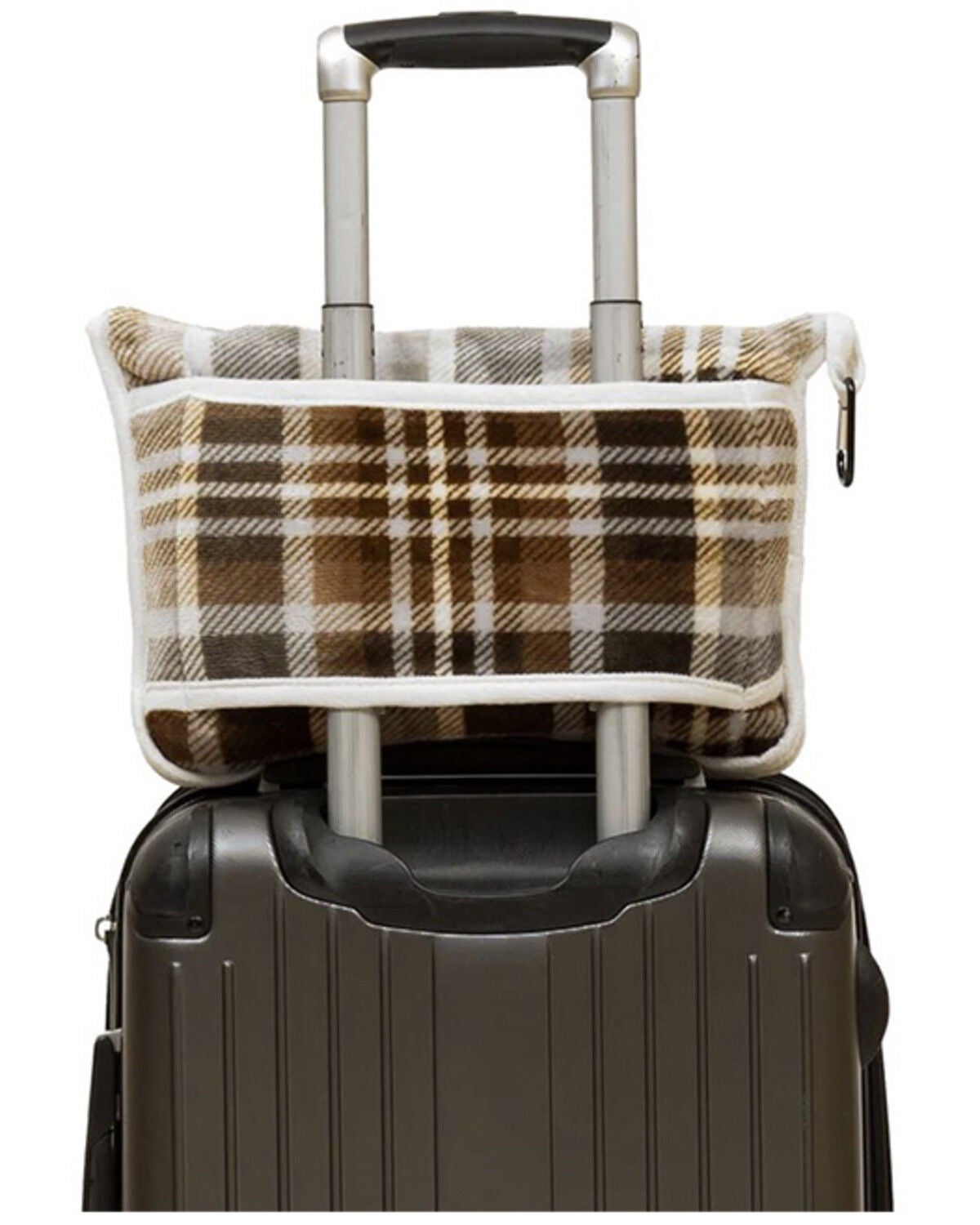 Image #3 - Carstens Home Chestnut Travel Blanket, Multi, hi-res