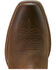Image #4 - Ariat Men's Hustler Performance Western Boots - Square Toe, Brown, hi-res