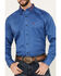 Image #3 - Ariat Men's Team Solid Twill Logo Long Sleeve Button-Down Western Shirt, Dark Blue, hi-res