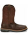 Justin Men's Carbide Western Work Boots - Composite Toe, Brown, hi-res